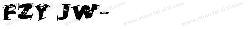FZY JW字体转换